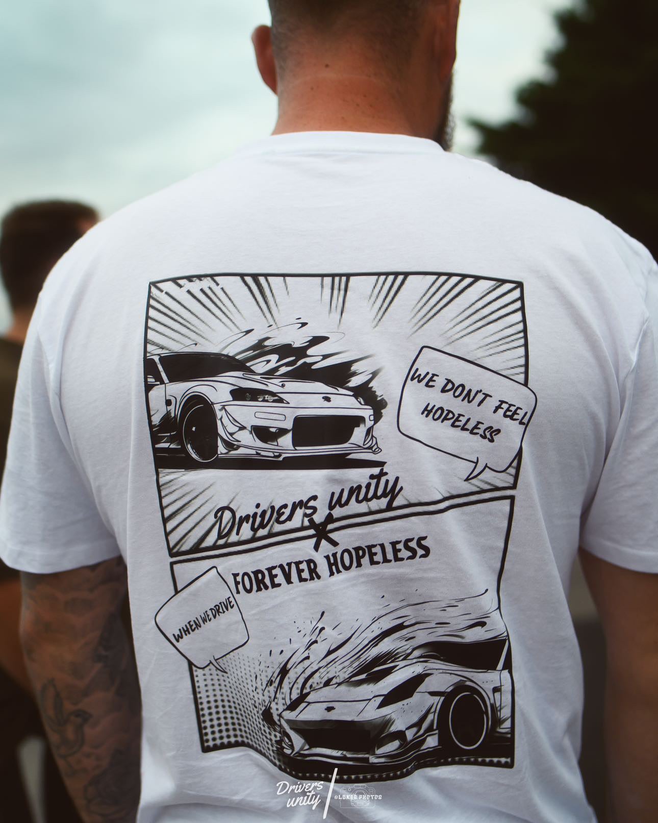 Official 'Drivers Unity x Forever Hopeless' Tshirt Collab